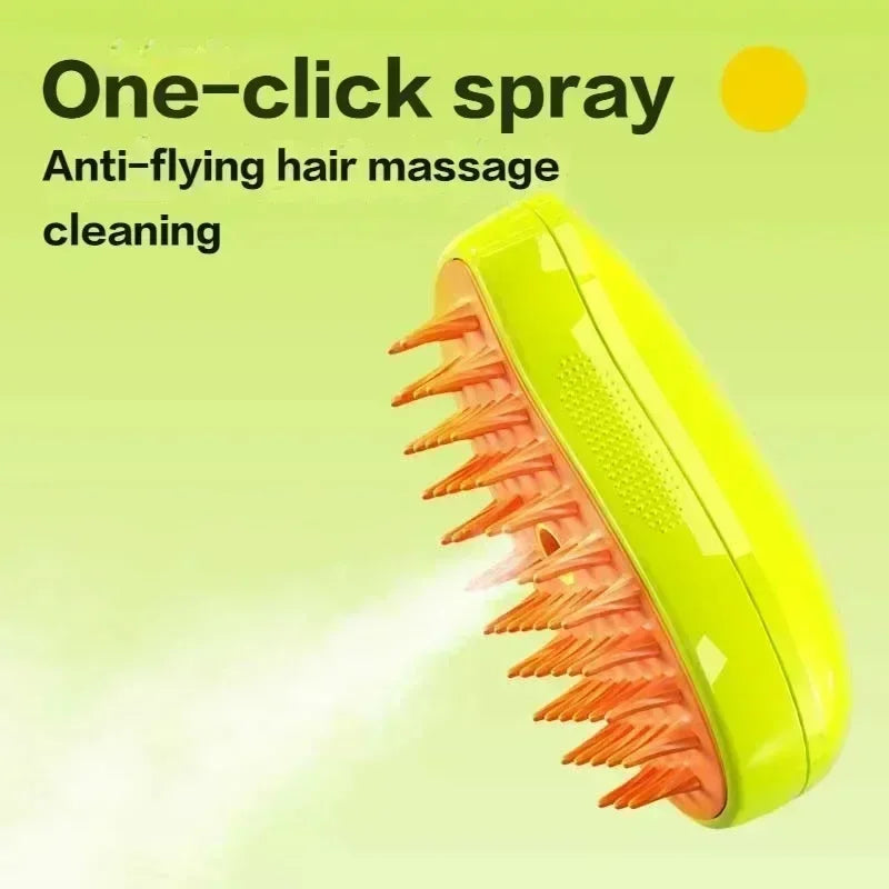 Electric Steamy Brush for pets
