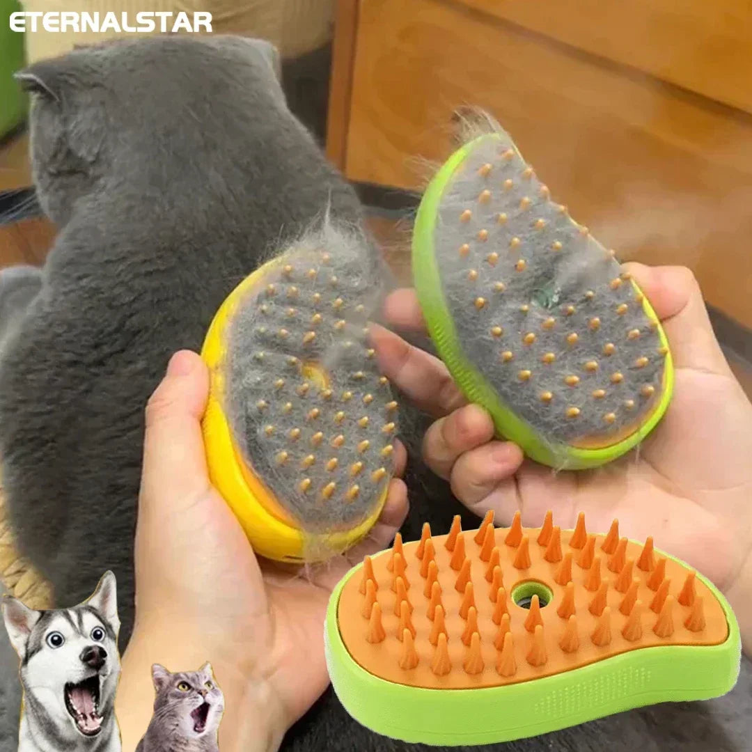 Electric Steamy Brush for pets