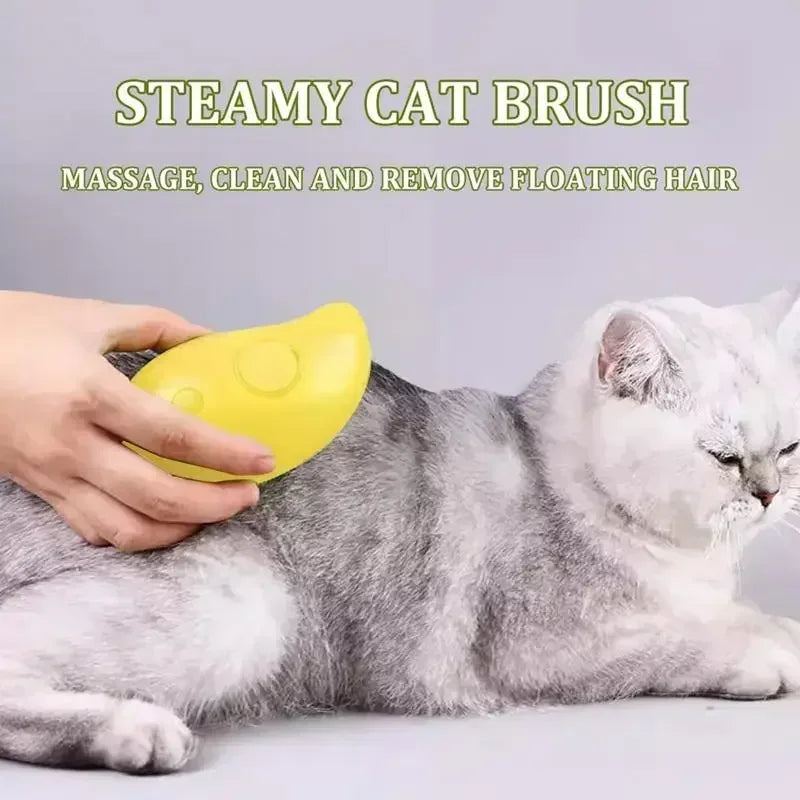 Electric Steamy Brush for pets