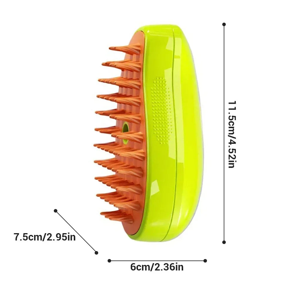 Electric Steamy Brush for pets